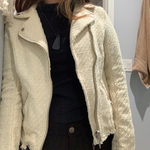 Cloth covered moto jacket - Picture 3 of 4